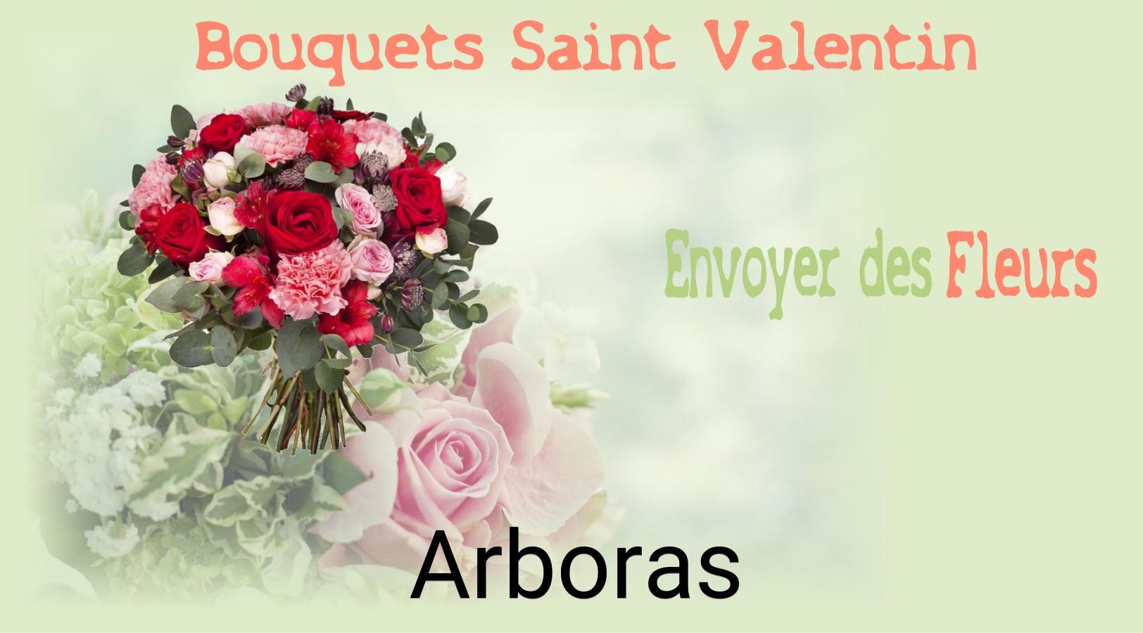 Roses de Saint-Valentin livrées à Arboras